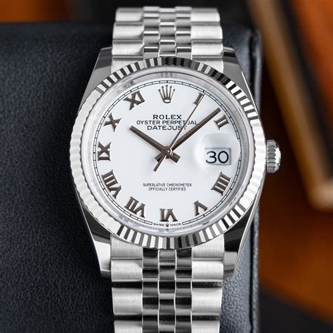 Rolex Datejust 36 white gold